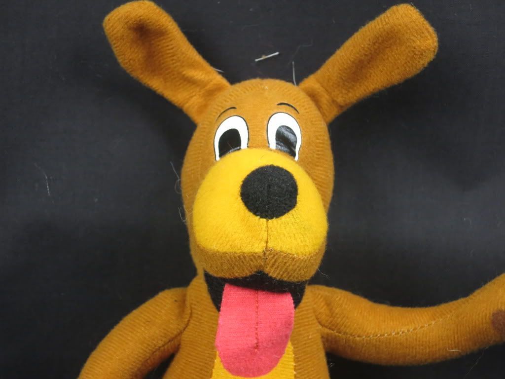 the dog plush toy